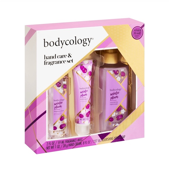Bodycology Winter❄️PlumHand👐Care & FragranceSet wHand Soap🫧Cream🧴&FragranceMist - Picture 3 of 3